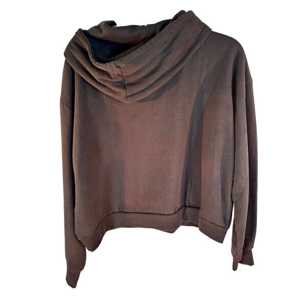 Hurley crop black hoodie. Size large. NWT Surf Club - Picture 2 of 5